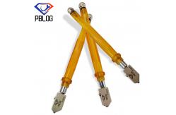 China Wholesale Manual Metal Handle Ceramic Tile Glass Cutter Diamond Glass Knife Cutting Tool supplier