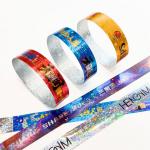 Adjustable Tyvek Paper Bracelets Various Colors For Special Needs Identification for sale