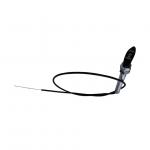 Black Control Cable Assembly With A Twist Lock T-Handle For Remote Control Systems for sale