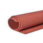 Closed Cell Textured 20mm Red Silicone Foam Sheet for sale
