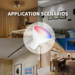 Enhance Your Lighting with Aluminum PC Smart Wifi LED Bulb and Voice Control for sale