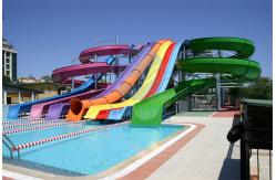 China OEM Amuse Water Park Kids Playground Rides Fiberglass Pool Slides supplier