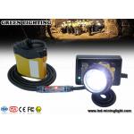 LED mining headlamp safety cap lamp , super brightness 25000lux IP68 for sale