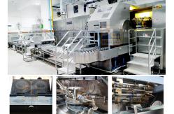 China 6000 Cones/H Tart Shell Production Line Oblaten Wafer Machine supplier