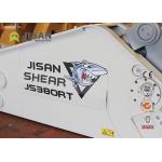 360 Degree Rotation Hydraulic Scrap Metal Sheet Cutting Shear For Excavator