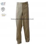 Industrial Protective Khaki Fr Work Pants Flame Retardant Arch Flash Rated for sale