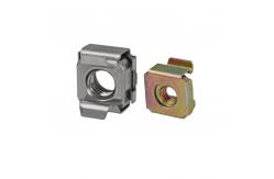China Server Rack Cabinet Stainless Steel Screws and Cage Nuts with Floating Square Nuts supplier