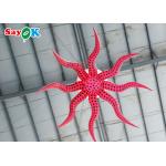 LED Jellyfish Hanging Inflatable Octopus Puppet For Advertising Decoration