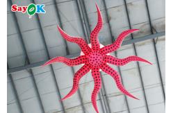 China LED Jellyfish Hanging Inflatable Octopus Puppet For Advertising Decoration supplier
