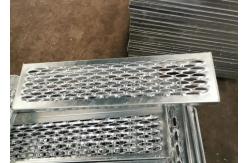 China Custom Crocodile Mouth Anti Skid Metal Sheet Silver Channel 120mm-1000mm Various Lengths supplier