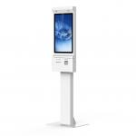 27 Inch Touch Screen Fast Food Self Ordering Kiosk Machine Android OR Windows for sale