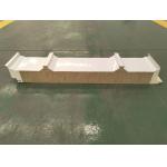 Prefabricated 125mm Insulated Sandwich Panel Pu Foam Sealing Customized For Construction for sale