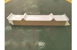 China Prefabricated 125mm Insulated Sandwich Panel Pu Foam Sealing Customized For Construction supplier