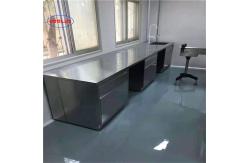 China Bolt Connection Stainless Steel Lab Bench Designed with As Drawing Number of Drawers supplier