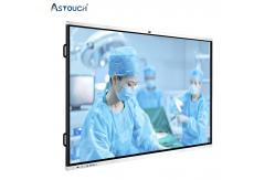 China 60Hz Smart Board Interactive Flat Panel Display Whiteboard 75 Inch Silver supplier