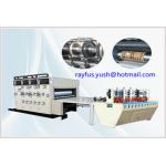 High Efficiency Flexo Printer Slotter Die Cutter Three Four Colour Printing for sale