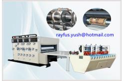 China High Efficiency Flexo Printer Slotter Die Cutter Three Four Colour Printing supplier