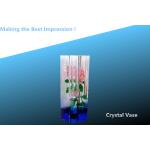 China crystal vase/flower vase/flower bottle/glass vase/pen holder manufacturer
