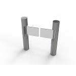 SS Acrylic Swing Barrier Gate RS485 BLDC Motor Access Control Gate