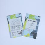 60mic Three Side Sealed Bag Aluminum Foil Laminated Flat Aluminum Foil Sachet for sale