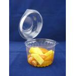 Salad Clamshell Packaging Plastic Food Storage Container 17oz for sale