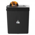 P4 Security 8 Sheets Cross Cut Paper Shredder Machine CD222P-8 with 13L Bin Basket for sale