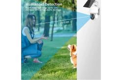 China 4MP WiFi PTZ Solar Security Camera 4G 3.7W Solar Panel Durable supplier