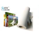 Outdoor Poster Printing Matte Polyester Inkjet Canvas Blank White 280gsm for sale