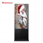 Floor Standing LED Touch Screen Digital Signage For Indoor Advertising for sale