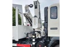 China White 4*2  Sinotruk Howo With  Folding Crane  Lorry Mounted Crane supplier