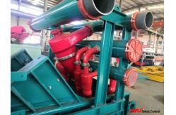 China Handling Hydrocyclones Drilling Mud Cleaner 120m3/H Linear Motion supplier