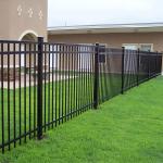 Metal Steel Galvanized Picket Wrought Iron Fencing Tubular for sale