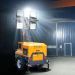 Towable Light Tower Mining Operations Generator Light Tower Diesel Light Tower  Price