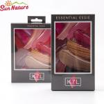 Packaging Box Custom Logo Print Design Color 350gram Gold Paper Boxes With Window For Makeup Brush for sale