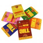 100 Micron Thickness Plastic Three Side Seal Bag With Excellent Barrier Properties for sale