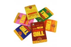 China 100 Micron Thickness Plastic Three Side Seal Bag With Excellent Barrier Properties supplier