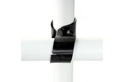 China HJ-6 Black Lean Pipe Metal Joint for Pipe Light Weight Shelving supplier