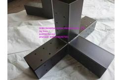 China Elevated Wood Stand Kit with Stamping Process and Steel Brackets Fits 6x6 Pergola supplier