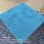 18mm Interlocking Workshop Flooring UV Resistant Plastic Garage Tiles for sale