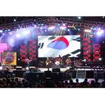 P3.91 RGB Rental LED Display Small Pixel Modules 6MM Thickness 500x500mm Cabinet