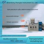 Sulphur Analytical Instrument SH387 Dark petroleum sulfur content tester (tubular furnace method) for sale