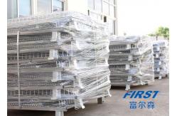 China Warehouse 800KGS Capacity Double Faced Wire Mesh Box Pallet supplier