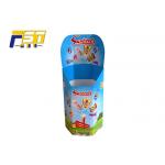 Easy Assembled Newspaper Dump Bins Moisture Resistant Customized Logo Print