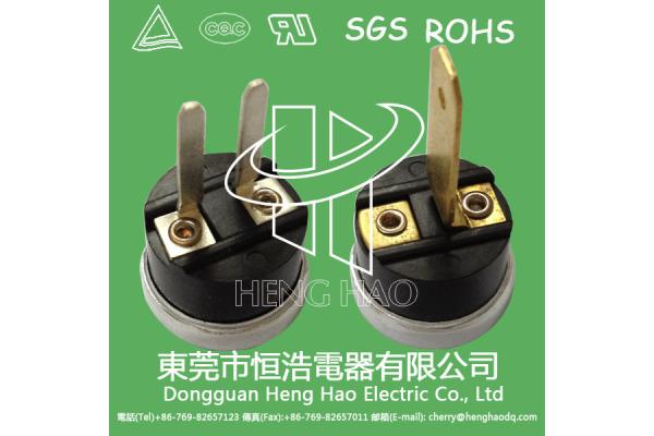Self - Thermal KSD Bimetal Thermostat Movable / Immovable Mounting Bracket Optional