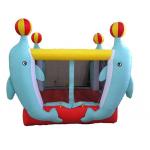 3.5ml Inflatable Amusement Park With Mini Dolphin For Entermainment