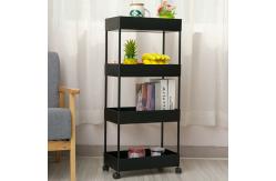 China 3 - 6 Layers Steel Storage Racks Customized White Black supplier