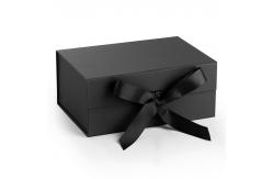 China Rectangle Folding Gift Box Magnetic Closure Matt Lamination Rigid Cardboard Gift Box supplier