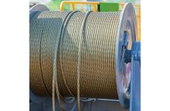 China Non-Alloy Steel Material 304 316 Stainless Steel Wire Rope for Lifting Steel Cable supplier