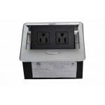 Smart Pop Up Electrical Outlet US Standard UL List 131*110*69 mm Zinc Alloy for sale