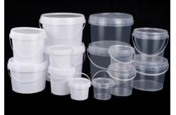 China Customizable Transparent Plastic Bucket Capacity Woven Bag PE Bag Packaging supplier